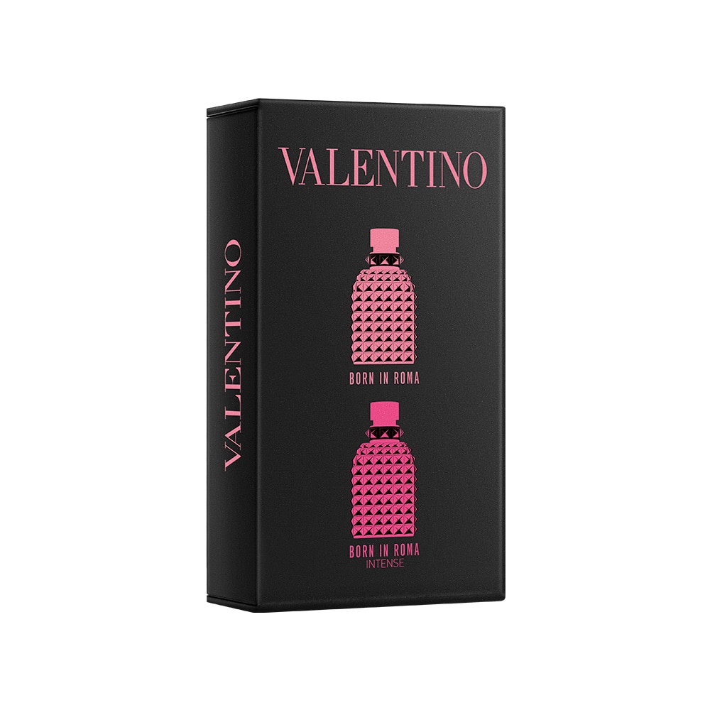 BORN IN ROMA UOMO EAU DE TOILETTE + EAU DE PARFUM INTENSE SET